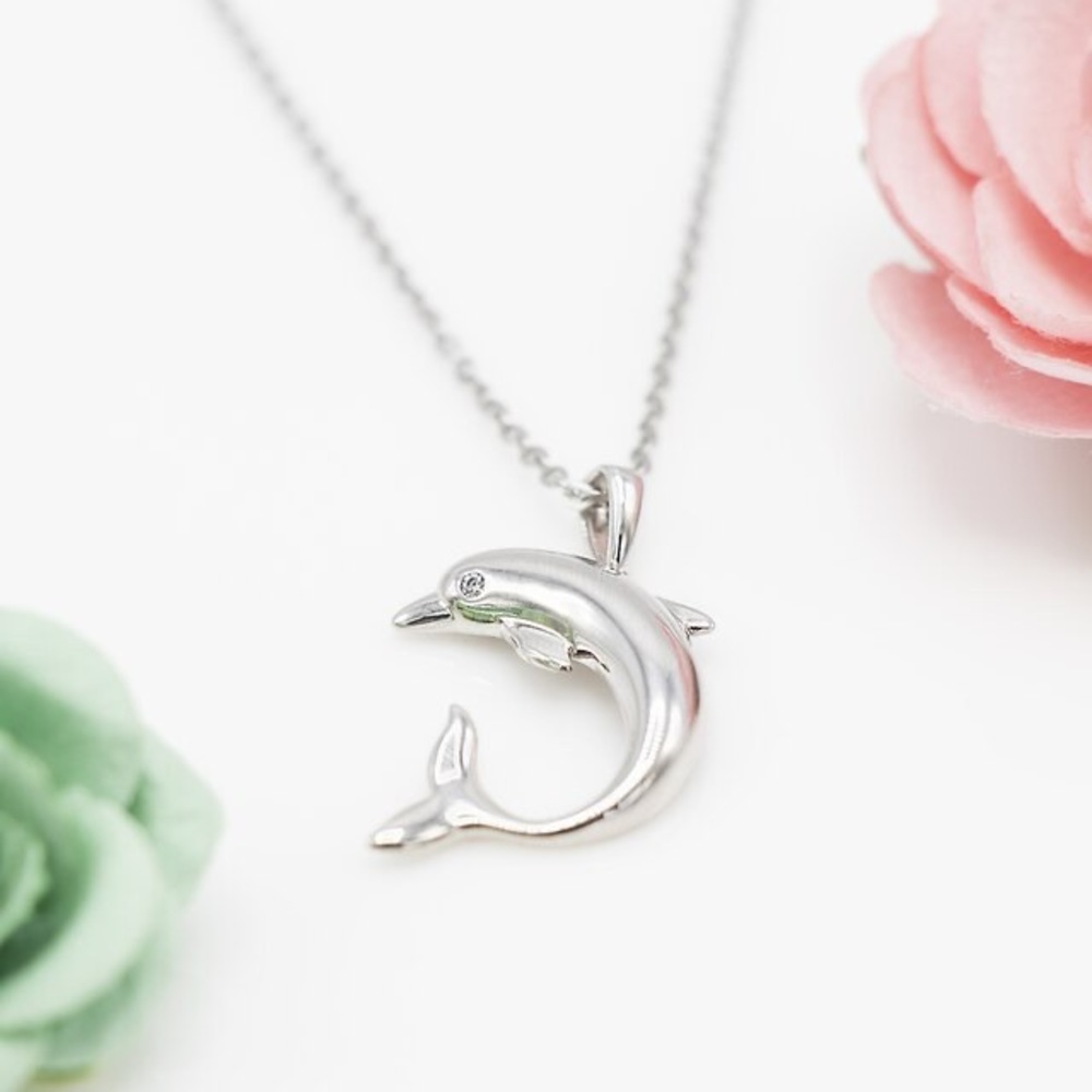 JADA Harmony Dolphin Necklace